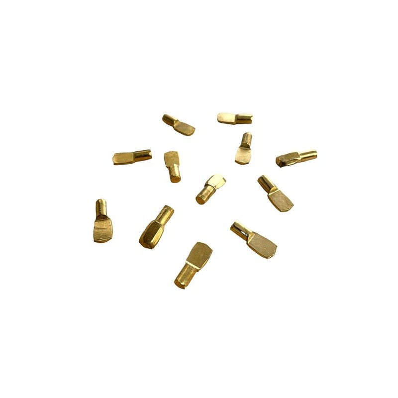 12 x Shelf Support Spade/Spoon Type Pegs for 7 mm