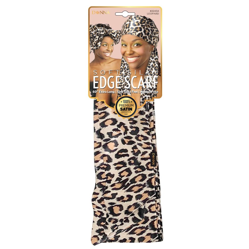 DONNA Soft Silky Edge Scarf, 60" Extra Long Multible Use