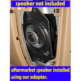 Adaptadores para altavoces de salpicadero de Jeep Wrangler de 5 1/4 pulgadas de 5.2 pulgadas, SAK042_475-1 par