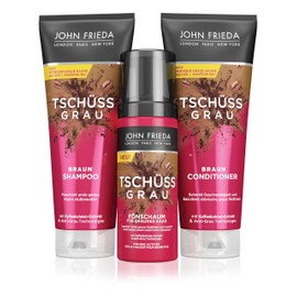 John Frieda Braun Conditioner - Goodbye Grey - Gives Smoothness and Conceals Grey Highlights - With Coffee Bean Extract, 250 ml 26244