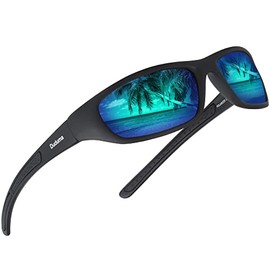 Duduma Tr8116 Polarized Sports Sunglasses for Baseball Cycling Fishing Golf Superlight Frame
