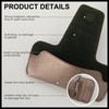 URIZZD Sunglass Holder for Car Visor, Car Sunglasses Holder Leather,