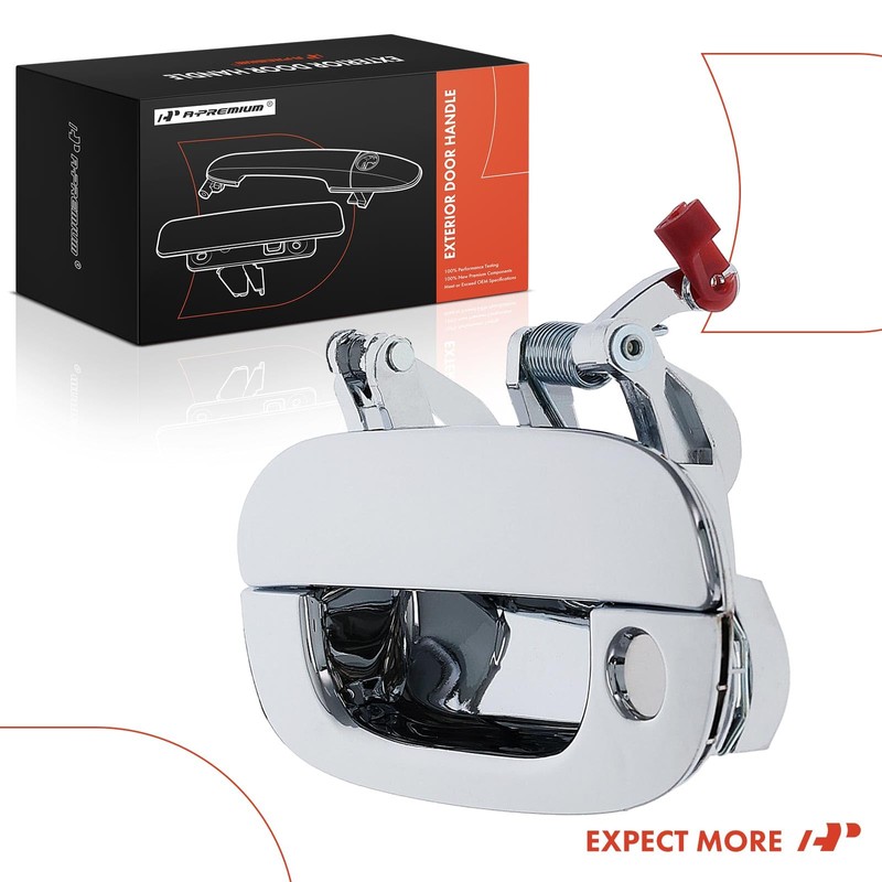 A-Premium Front Left Driver Side Exterior Door Handle with Keyhole