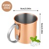 Moscow Mule Mugs Set of 4 15 oz Copper Mugs