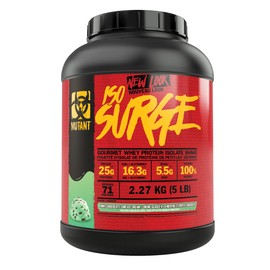  Mutant Iso Surge 2.27 kg Mint Chocolate Crisp Whey Protein Powder by Mutant
