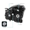 Spec-D Tuning Chrome Housing Clear Lens Passenger Right Side Headlight