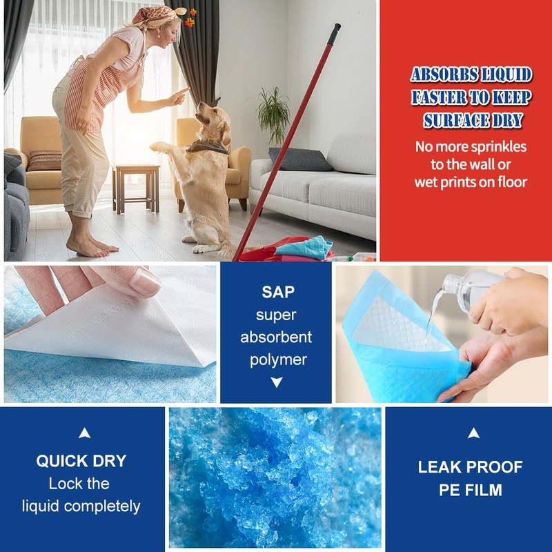 NEZO Dog and Puppy Premium Training Pads, Extra Large 34