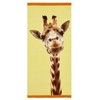 Catherine Lansfield Giraffe Cotton 76x160cm Beach Towel Yellow