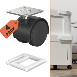 GCGOODS Cube Dehumidifier Wheel Kit, Wheel Kit Compatible with Midea Cube Dehumidifier, Wheel Kit for Easy Movement, Dehumidifier Accessories, 4 Pack