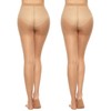 MANZI 6 Pairs 20D Women's Sheer Tights Ultra Thin High