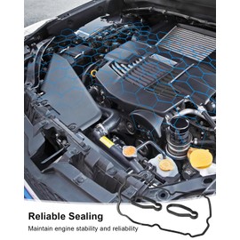 VS50620R Engine Valve Cover Gasket Set Fit for Subaru Baja Forester Impreza Legacy Outback WRX Saab 9-2X Replace VS50465 13272AA140 13293AA051