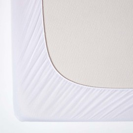 Homescapes Allergy Sufferers Mattress Cover 90 x 190 cm, Anti-Allergic Mattress Protector with Fitted Border, Antibacterial