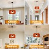 SEABLE Pendant Lights, Hanging Lamp Made of Felt, DIY Pendant