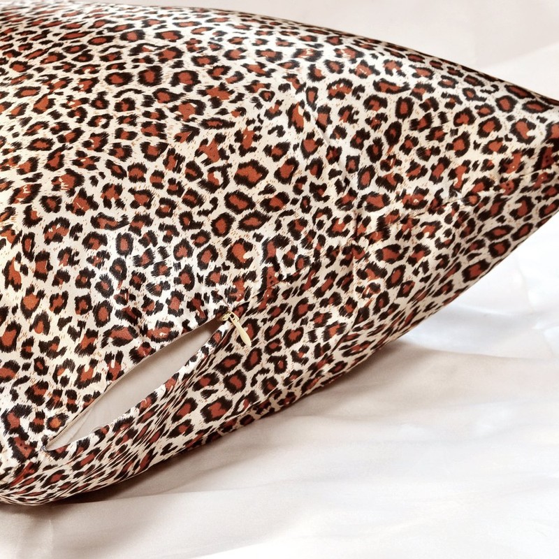 Gyulin 2 Pack Silky Soft Satin Pillow Case Cushion Cover