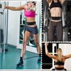 Liyquint Soft Neoprene Padded Belt， weight training belt，with 2 Movable