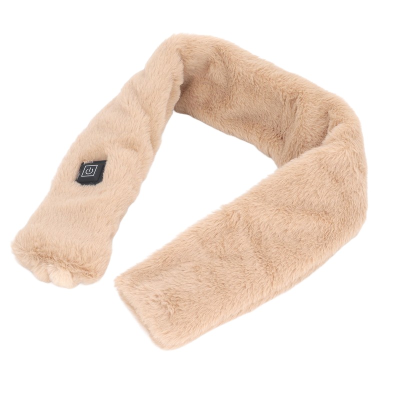 Heated Scarf Relieve Neck Pressure Keep Warm USB Rechargeable Soft