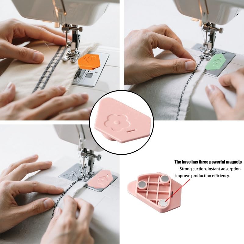 3 PCS Universal Magnetic Seam Guide for Sewing Machines -