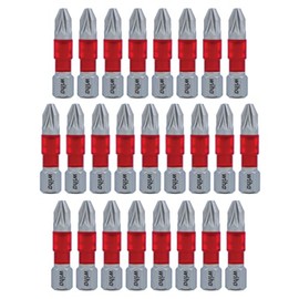 Terminator Impact Pozidriv Insert Bit Pack, 25 Piece