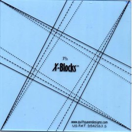 X-Blocks XB75 Rotary Cutting Tool for Quilt Making, 7-1/2-Inch