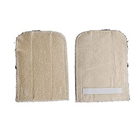 Winco PH-811W Beige Rectangle Terry Pan Grabber [Pack of 12]