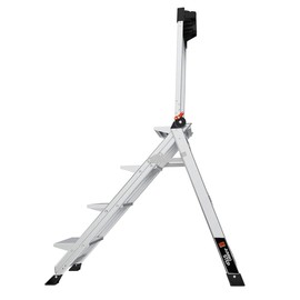 Little Giant Ladders, Jumbo Step, 4-Step, 3 foot, Step Stool, Aluminum, Type 1AA, 375 lbs weight rating, (11904)