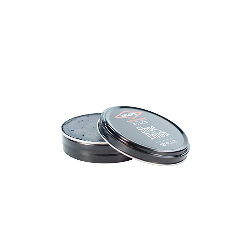 Fiebing's Kelly's Professional Paste Wax Shoe Polish Black 3oz