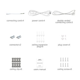 EPESTOEC 4FT LED Shop Light,6300LM,42W,6500K Super Bright White,V Shape Integrated T8 LED Tube Light,High Output Linkable Shop Lights