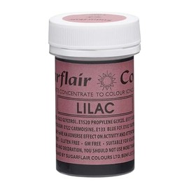 Sugarflair LILAC Paste Gel Edible Food Colouring Colour Icing Quality Sugarcraft