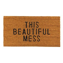 Santa Barbara Design Studio Face to Face Coir Fiber Door Mat, 30 x 16-Inch, This Beautiful Mess