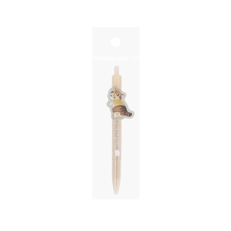 Sunstar Stationery mofusand Ballpoint Pen, Oil Based Ink, Red Panda