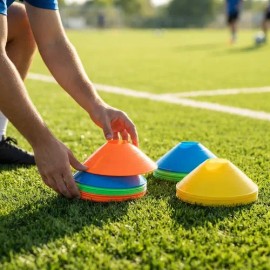 10 Plato Deportivo Entrenamiento Platillo Boya Bolla Colores                                                                                          
