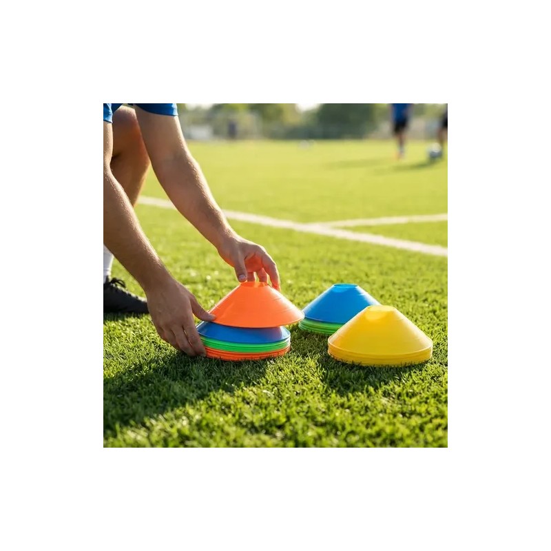 10 Plato Deportivo Entrenamiento Platillo Boya Bolla Colores