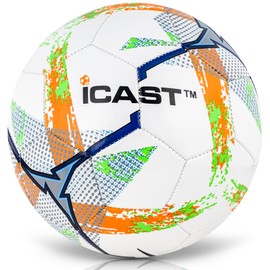 ICAST Ultimate Kids Football Ball – Size 5 Lightweight Football Durable Outdoor | indoor Play & Training