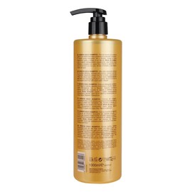 Tahe Keratin Gold Shampoo with Pure Keratin and Liquid Gold for Extra Softness and Volume, 1000ml