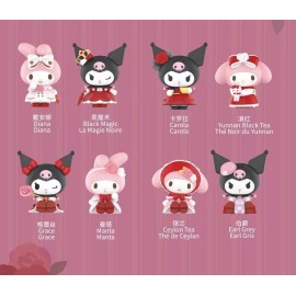 Sanrio Miniso My Melody & Kuromi Rose And Earl Series Blind Box New Sealed