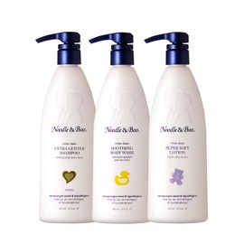 누들앤부 [키즈베스트3종] 대용량 샴푸, 워시, 로션 473ml 3개 세트 Kids Best 3 Set: Large Capacity Shampoo, Wash, and Lotion 473ml (Set of 3)