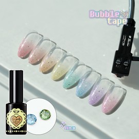Gracia Jinbee Ivy Bubble Tape 8 Piece Set Glitter Gel / 그라시아 진비 아이비 버블테이프 8종 세트 글리터젤