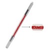 Xiaoyu 3 in 1 Kristall Multifunktion manuelle Tattoo dauerhafte Make-up Augenbrauen Stift Microblading Stift - rot
