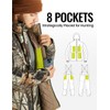 TIDEWE Hunting Clothes for Men with Face Mask, Silent Waterproof