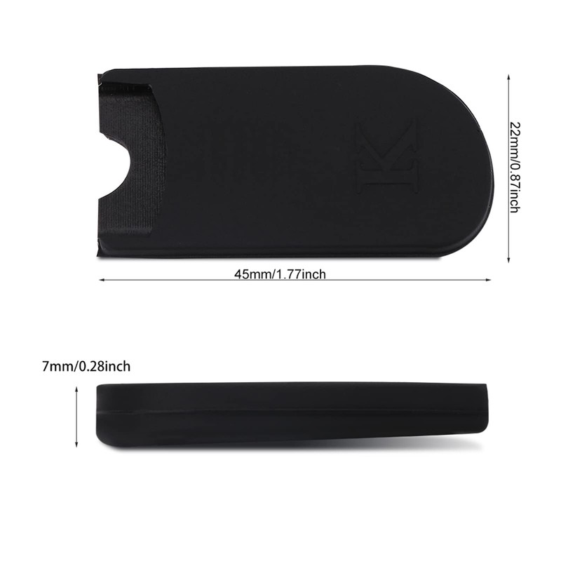 2 Pcs Saxophone Thumb Rest Cushion Comfortable Pad Tenor Soprano