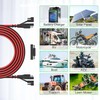 SAE 10FT 16AWG Battery Charger Extension Cord with Quick Disconnect