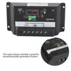 Portable Safety 30A 12/24V Solar Panel Battery Regulator Charge Charging