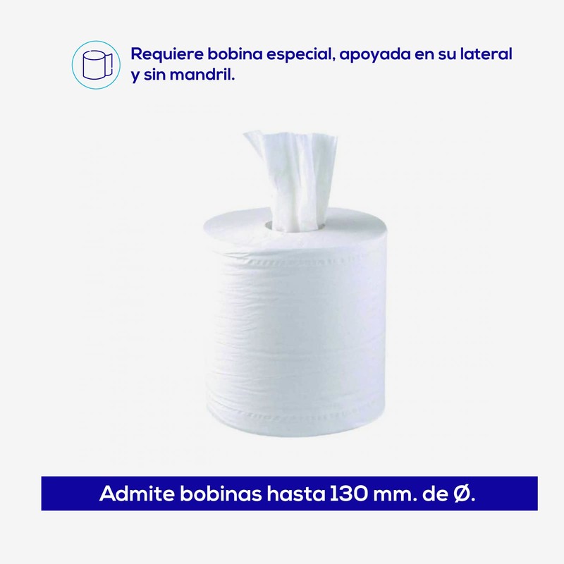 Hexotol AG32000 plastic hand towel dispenser - white 14 x
