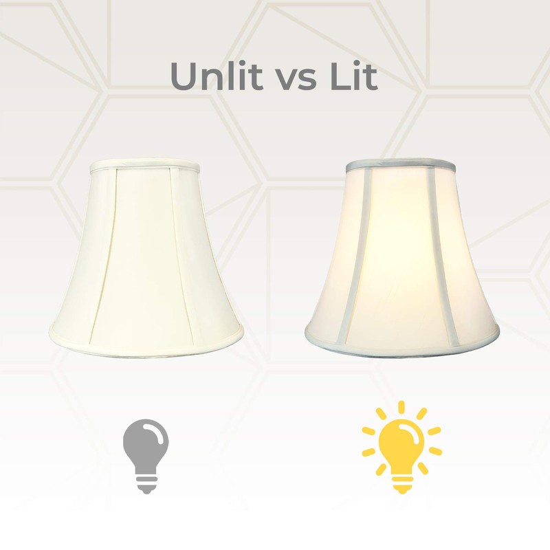 Royal Designs, Inc. True Bell Lamp Shade - Eggshell -