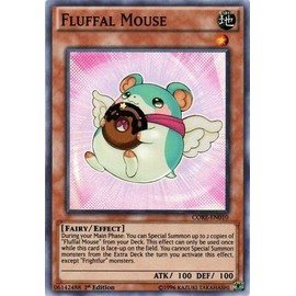 YU-GI-OH! - Fluffal Mouse (CORE-EN010) - Clash of Rebellions - 1st Edition - Super Rare
