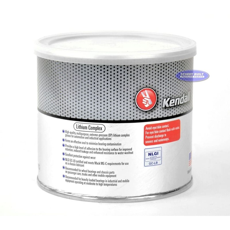 Sturdy Built Trailer Wheel Bearing Grease Super Blu Tub for