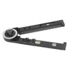 Woodworking Protractor Tool with Spirit Level Gauge Angle Finder Protractor