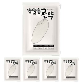 저칼로리 밥알 모양 곤약 200g x 5개 Low-Calorie Rice-Shaped Konjac 200g x 5 packs