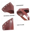 Outanaya Reusable Leather Hatchet Axe Protective Cover Portable Camping Axe