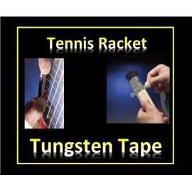 TxW Tennis Racket Tungsten Tape 10 grams  -Power-Balance